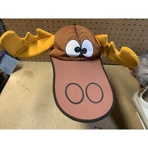 Vintage Rocky Bullwinkle Snapback Hat 1991 Halloween Costume Universal Studios